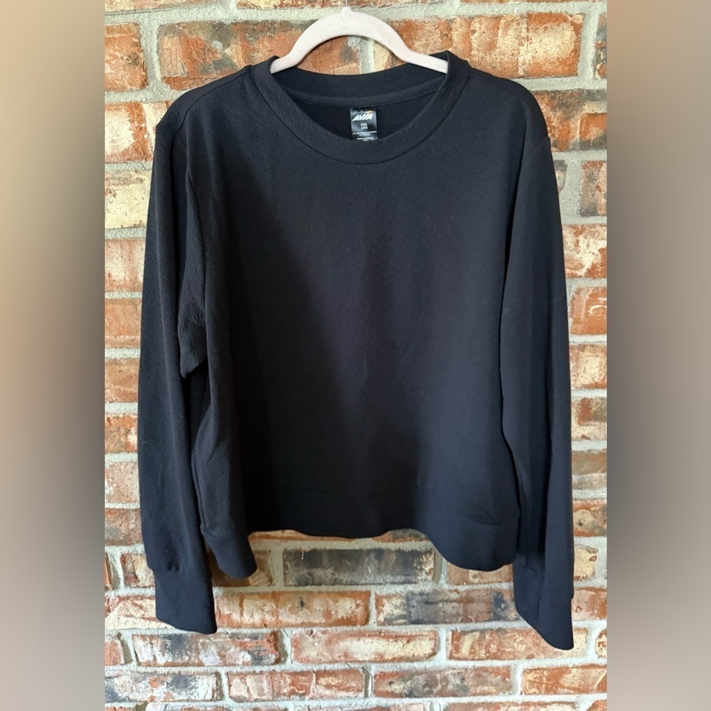 Avia Black Long Sleeve Top